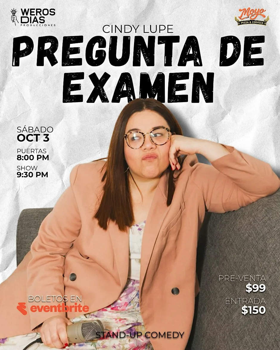 Cindy Lupe: Pregunta de Examen