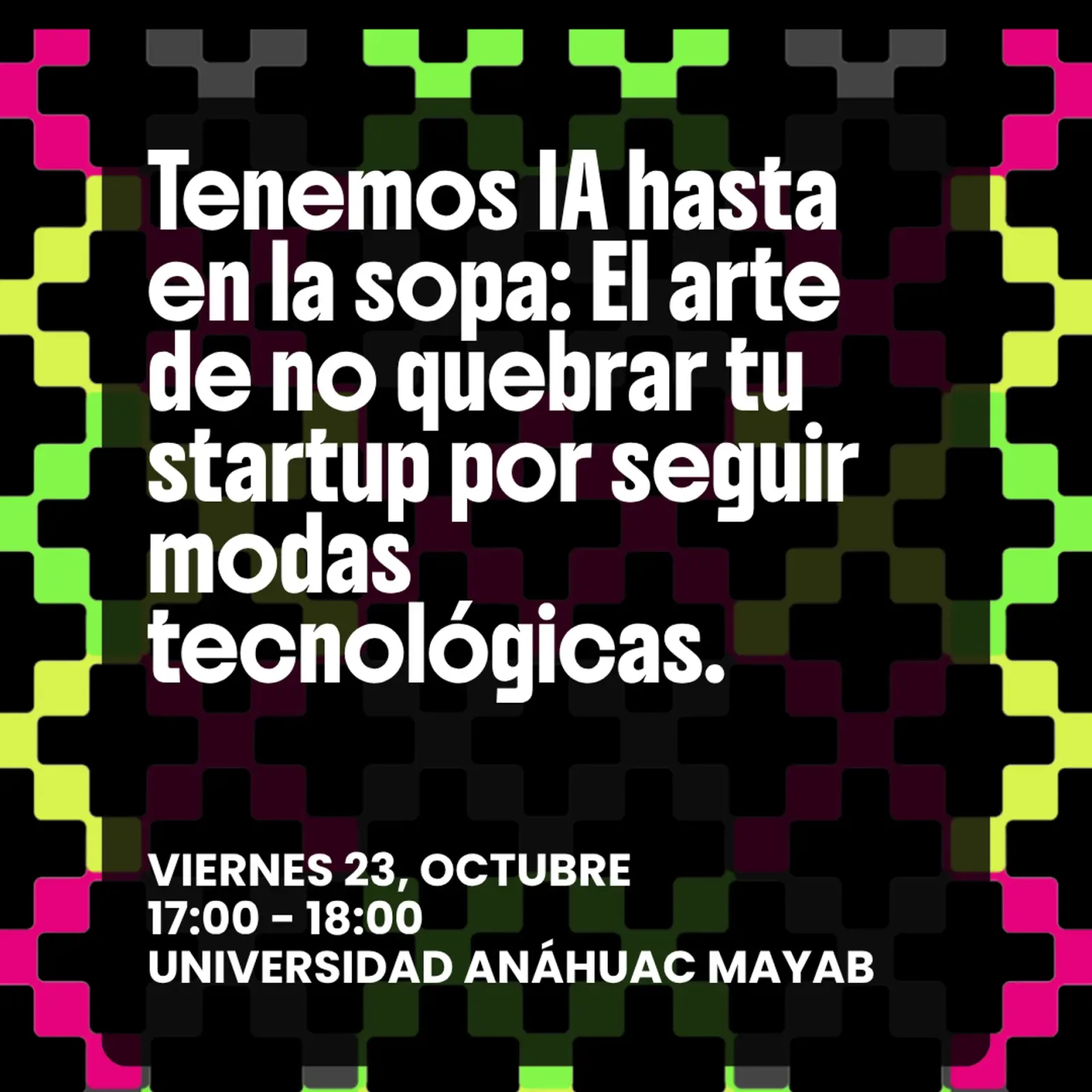 Tenemos IA hasta en la sopa: El arte de no quebrar tu startup por seguir modas tecnológicas.