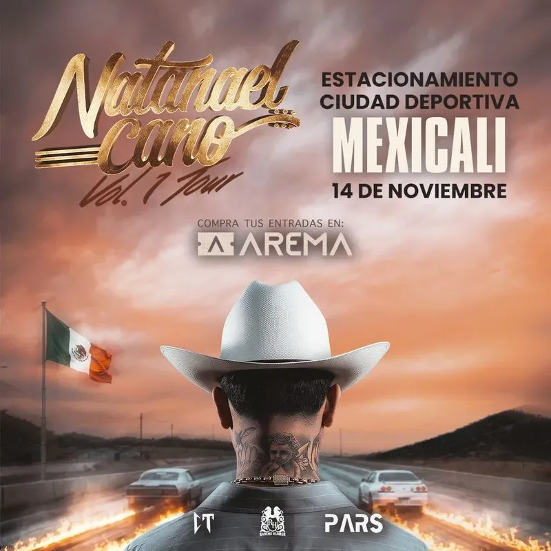 Natanael Cano en Mexicali