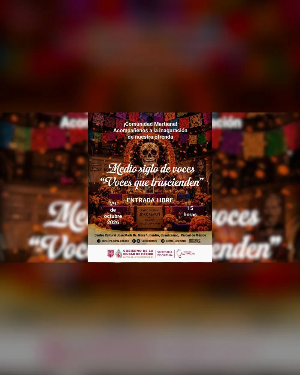 Medio siglo de voces: voces que tracienden - Ofrenda Comunitaria