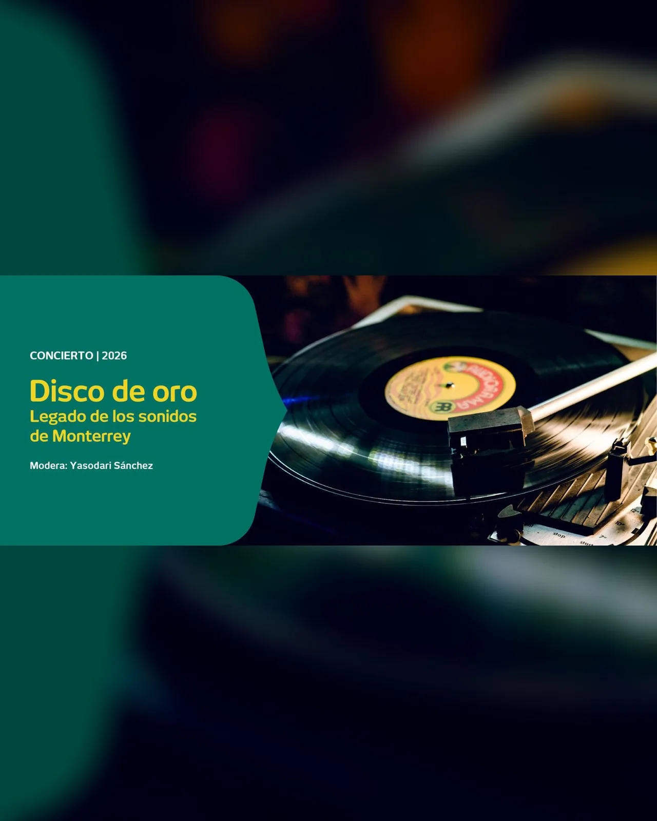 Concierto I Disco de oro. Legado de los sonidos de Monterrey