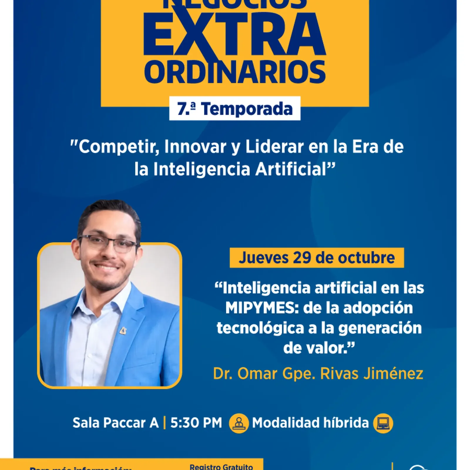 Ciclo de Conferencias Negocios Extraordinarios