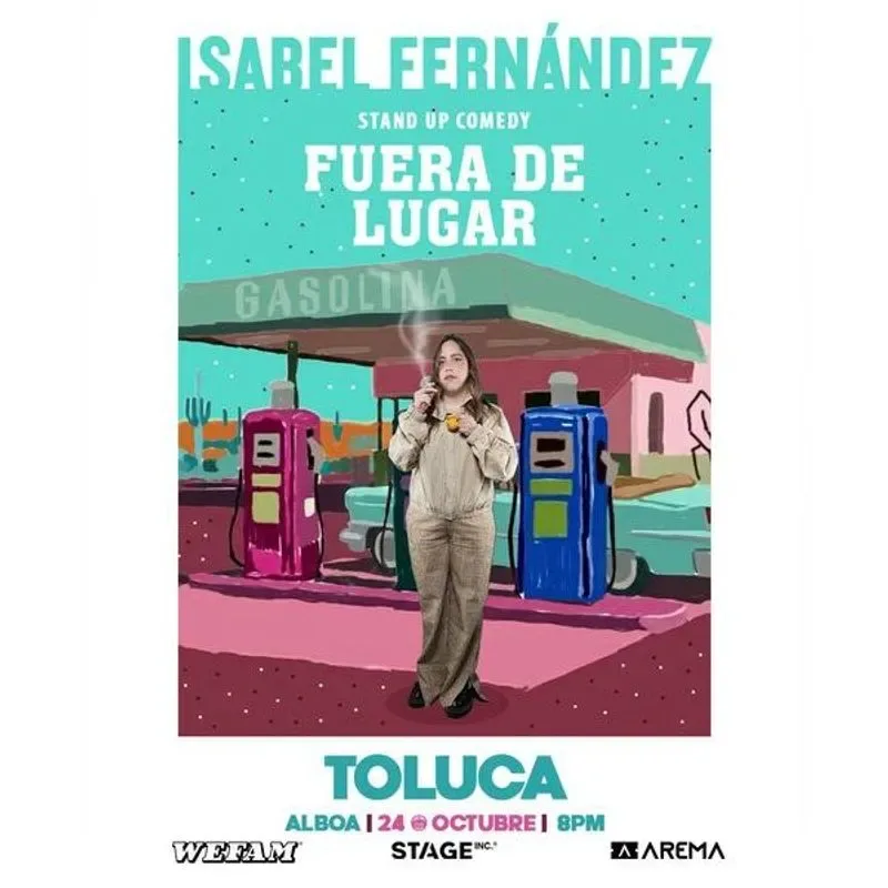 Isabel Fernández en Toluca
