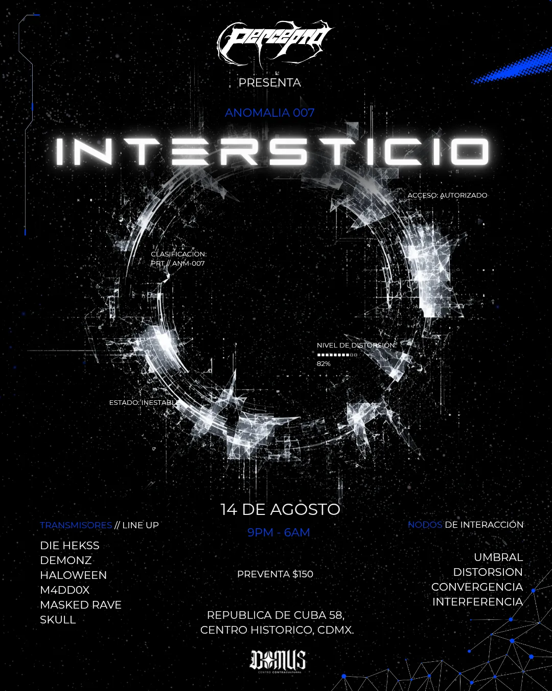 INTERSTICIO · Anomalía 007