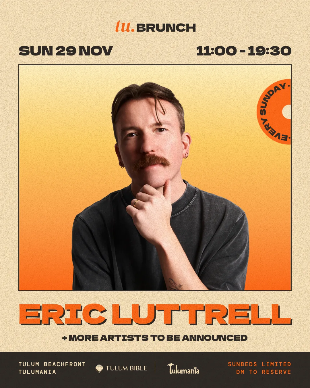 Tu Brunch with Eric Luttrell Season 3 Opening