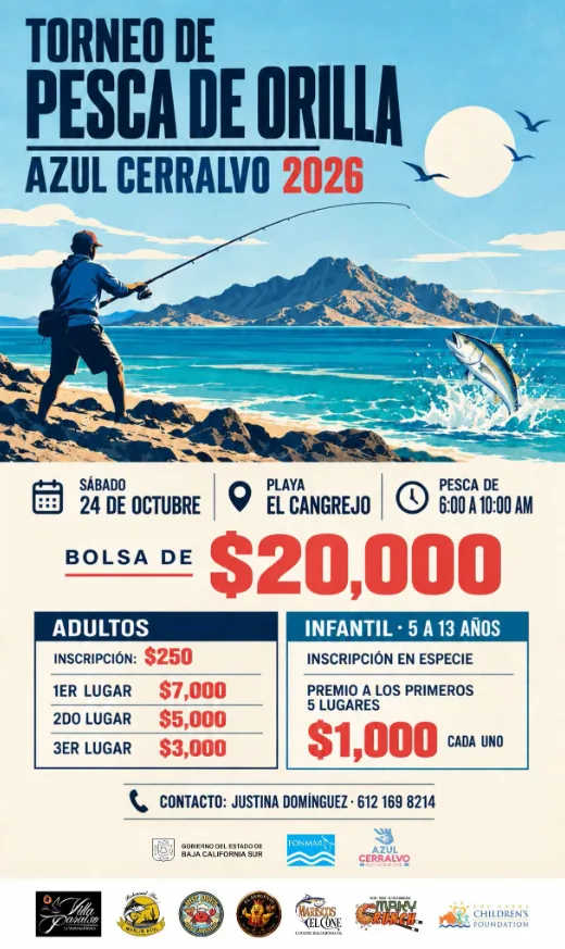 Azul Cerralvo Shore Fishing Tournament 2026