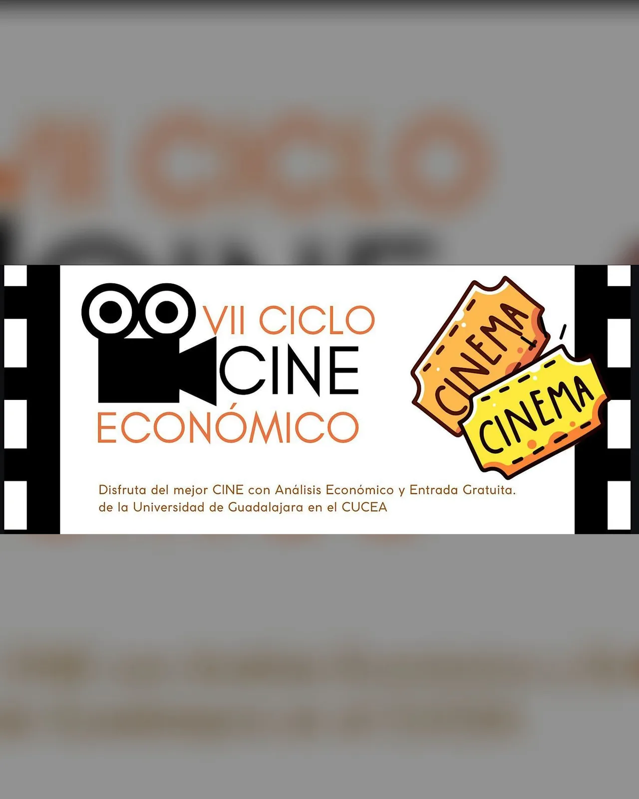 7.º CICLO DE CINE ECONÓMICO