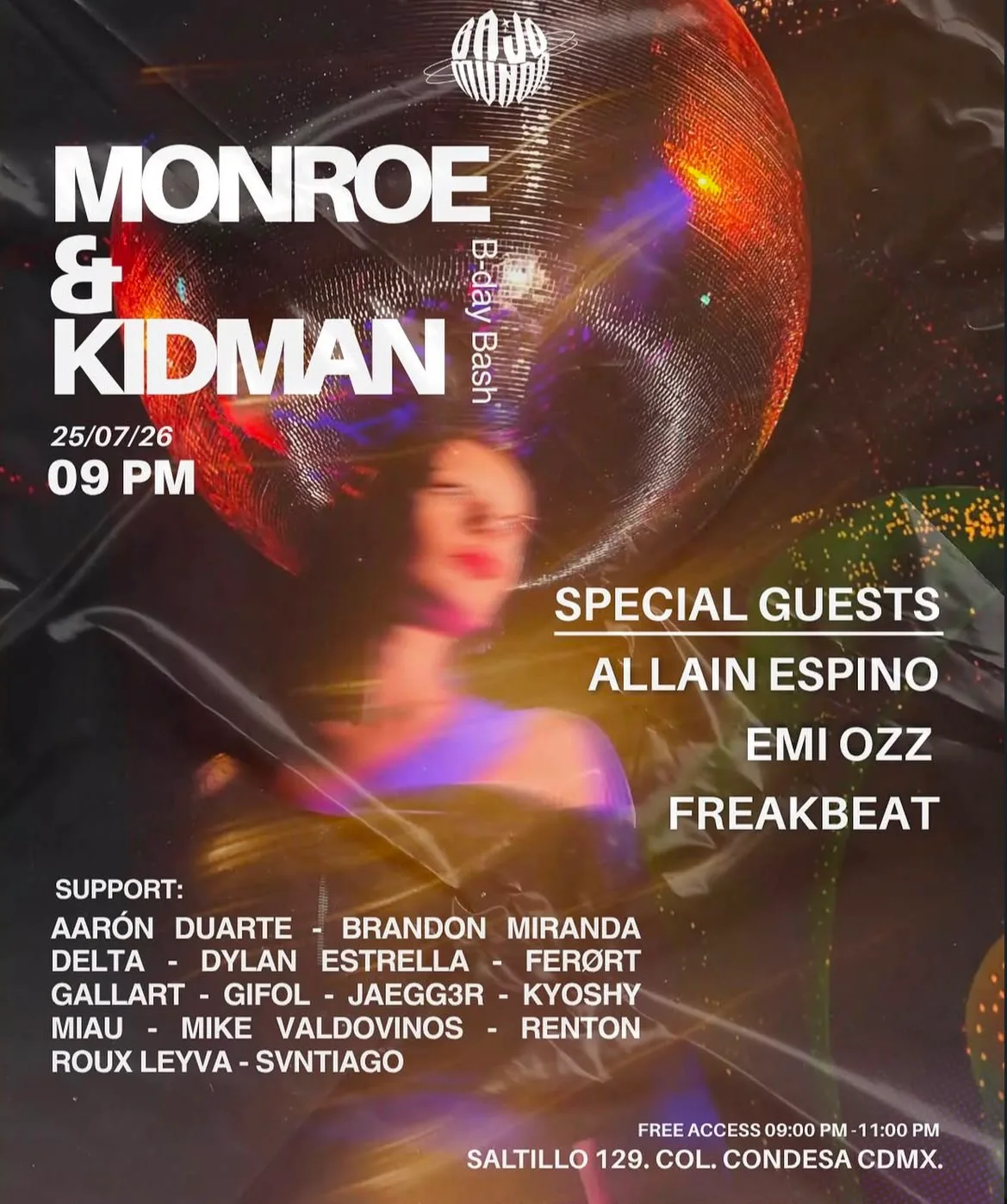 Monroe & Kidman B-day Bash