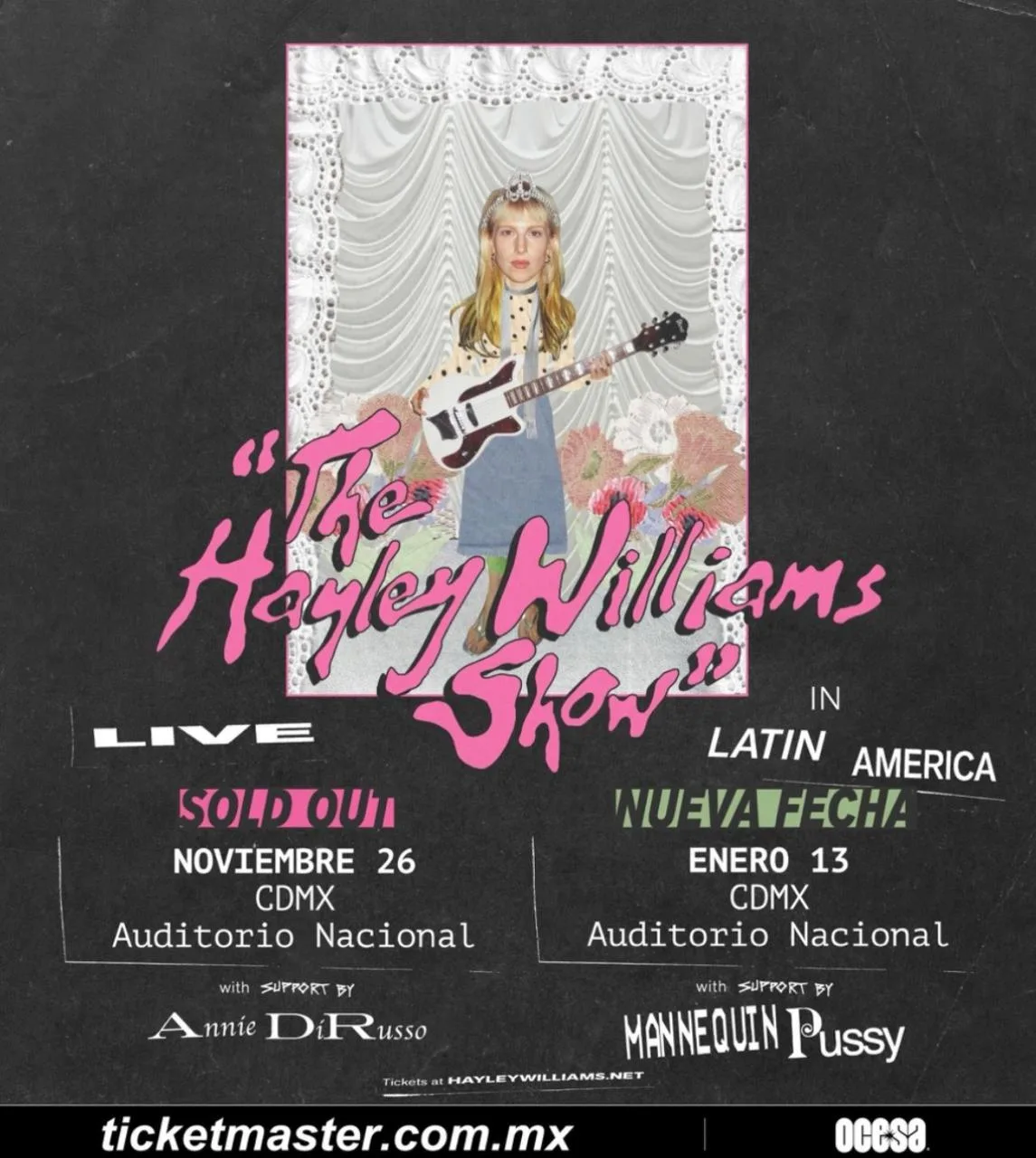 Catarsis pop-rock: Hayley Williams corona una noche memorable en el Auditorio Nacional