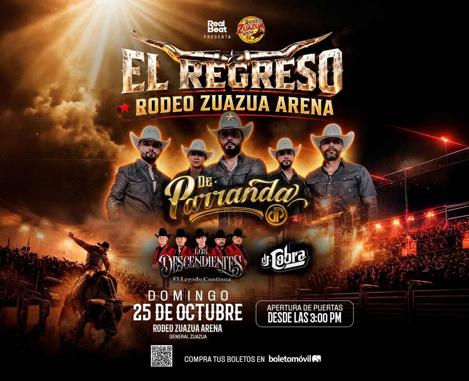 El Regreso de Rodeo Zuazua Arena