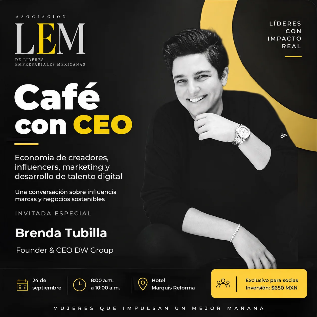 Café con CEO: Brenda Tubilla