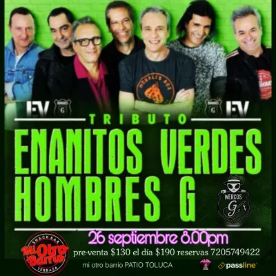 Homenaje Hombres G y Enanitos