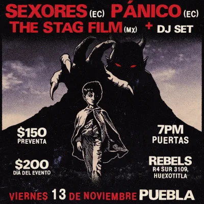 Pánico + Sexores + The Stag Film (+18)